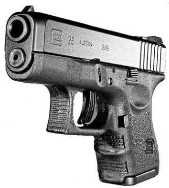 Glock 26 9mm Luger 3.5" 2 10 Round Pistol PN26507